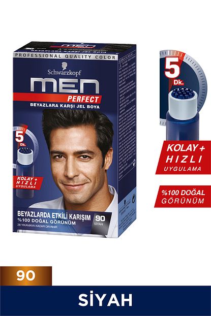men perfect sac boyasi 90 siyah fiyati yorumlari trendyol