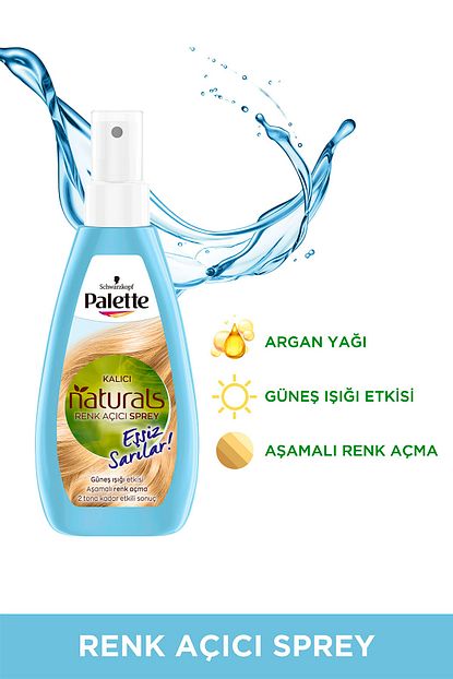 palette kalici dogal renkler renk acici sprey x 2 adet fiyati yorumlari trendyol