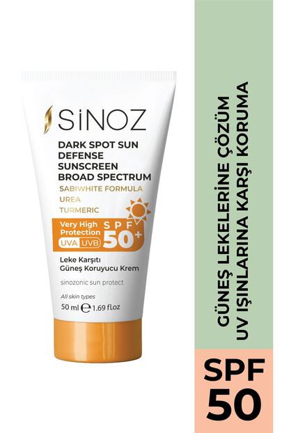 Sinoz Leke Karsiti Gunes Koruyucu Krem Spf 50 Fiyati Yorumlari Trendyol