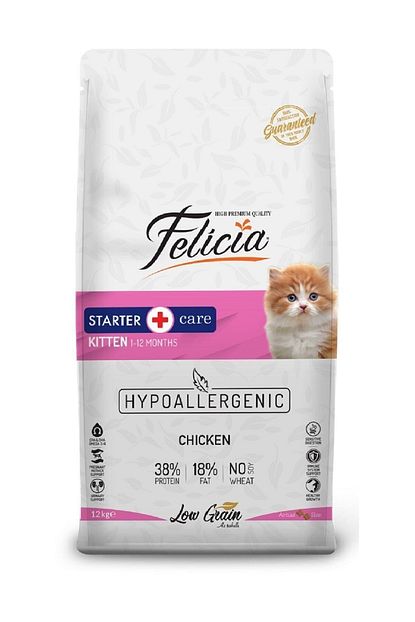 felicia dusuk tahilli hipoalerjenik tavuklu yavru kedi mamasi 12 kg fiyati yorumlari trendyol