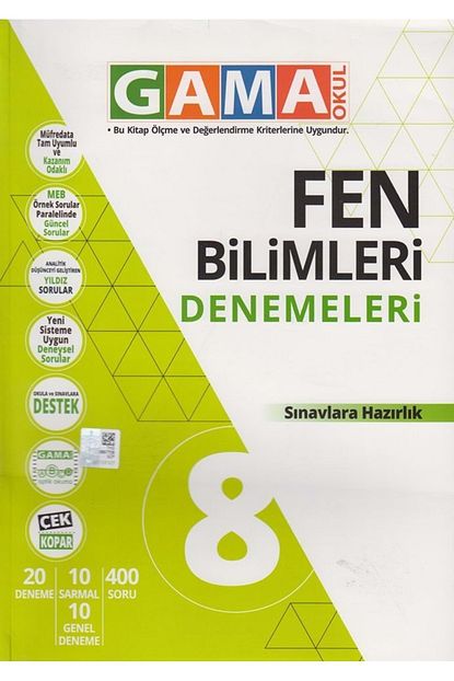 fen bilimleri denemeleri