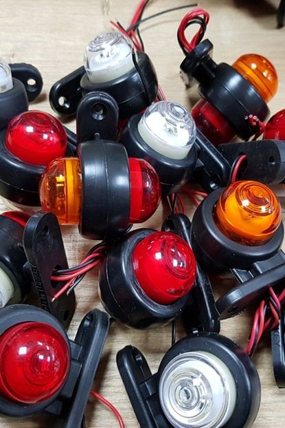 sedef mini takoz led lamba 12 24 volt sari kirmizi 5 adet fiyati yorumlari trendyol