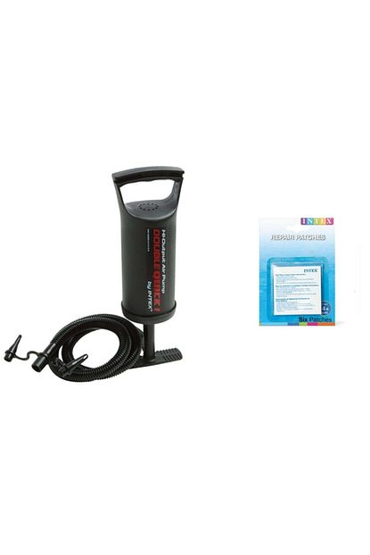 intex yatak havuz sisirme el pompasi 29 cm yapiskanli sisme bot yatak havuz tamir onarim yamasi fiyati yorumlari trendyol