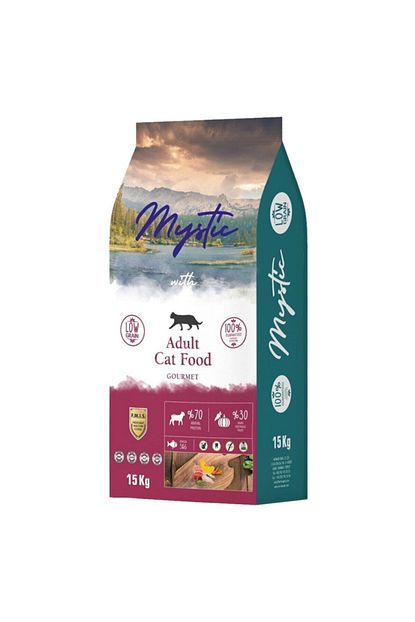 mystic gurme dusuk tahilli yetiskin kedi mamasi 15 kg fiyati yorumlari trendyol