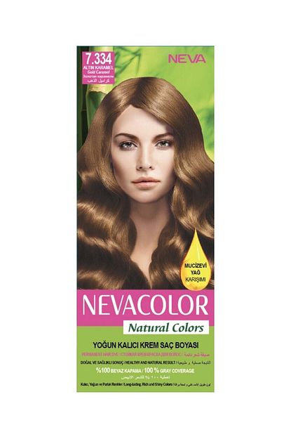 https www trendyol com neva color nevacolor natural colors 7 334 altin karamel kalici krem sac boyasi seti p 4800885