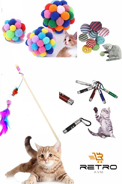 https www trendyol com retroavm pet kedi oyun oltasi 90 cm ve ip sarma topu ve lazer kedi oyuncagi ve xxl ponponlu kedi oyuncagi p 98240150