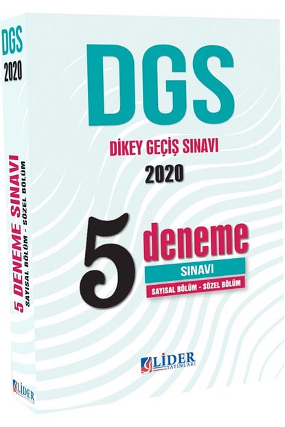 https www trendyol com lider yayinlari 2020 dgs sayisal sozel 5 deneme sinavi p 40769404