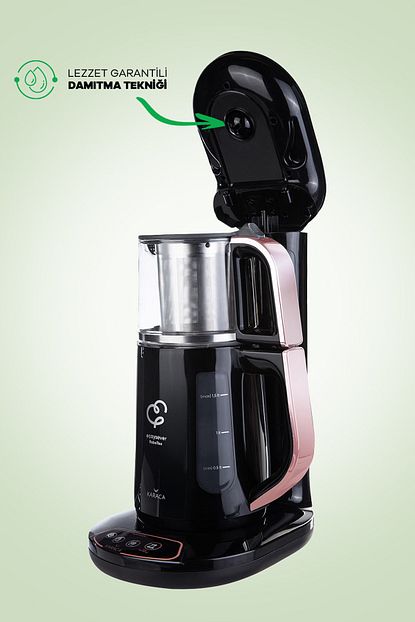 karaca caysever robotea rosegold cay makinesi fiyati yorumlari trendyol