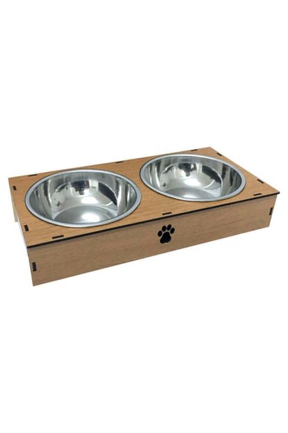 petcrew kedi kopek mama ve su kabi ahsap 280mlx2 fiyati yorumlari trendyol