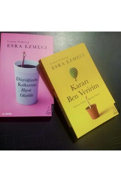 Destek Yayinlari Karari Ben Veririm Dustugunde Kalkarsan Hayat Guzeldir Esra Ezmeci 2 Kitap Takim Fiyati Yorumlari Trendyol