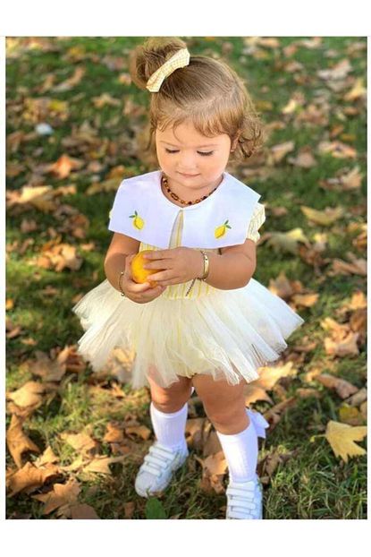 le mabelle limon detayli kiz bebek