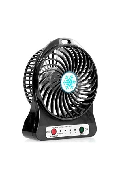 polygold teknomarketim masaustu tasinabilir pilli sarjli vantilator usb fan siyah fiyati yorumlari trendyol