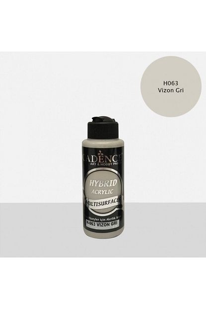 cadence hibrit multisurface akrilik boya 120 ml h063 vizon gri fiyati yorumlari trendyol