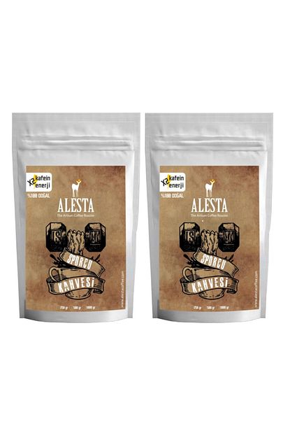 alesta coffee yuksek kafeinli sporcu filtre kahve 1000 gr 2 kat arttirilmis kafein oranli fiyati yorumlari trendyol