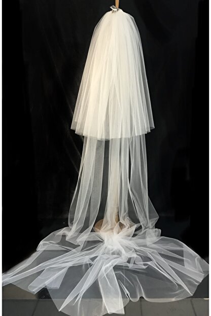 Venus Moda By Pinar 1 Kalite Hayal Tul Kirik Beyaz 2 5 Metre Katedral Duvak Tarakli 2kat Gelin Nikah Rahibe Duvak Fiyati Yorumlari Trendyol