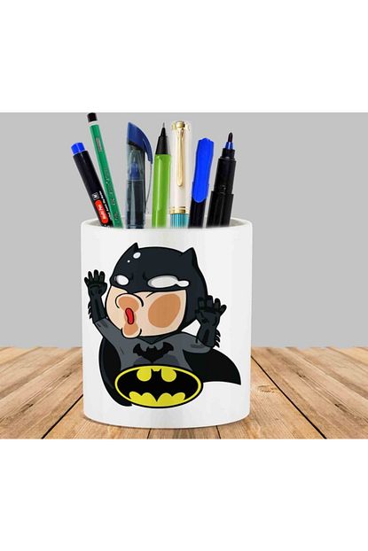 art hediye batman cizgi kaktus sukulent