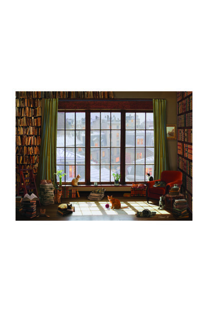 anatolian puzzle anatolian 1000 parca puzzle pencere kedileri fiyati yorumlari trendyol