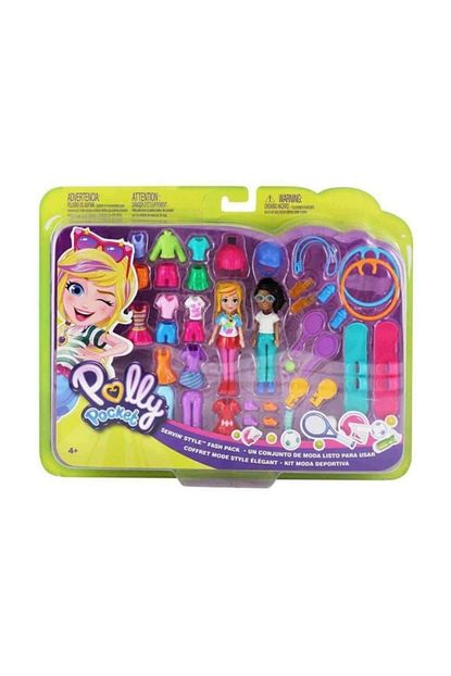 polly pocket buyuk moda seti ggj48 servin style fash pack fiyati yorumlari trendyol