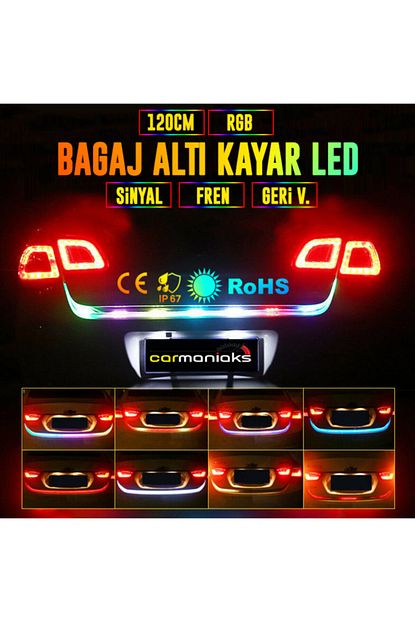 https www trendyol com c9 bagaj alti kayar led 120 cm rgb 7 renk 5 surus modu su gecirmez p 101156420