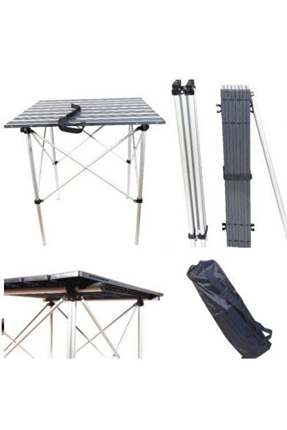 viamart cantali katlanir aluminyum kamp masasi yesil tabla siyah ayak fiyati yorumlari trendyol