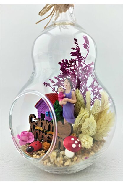 eba cicek mini armut anne kucaginda bebek teraryum fiyati yorumlari trendyol