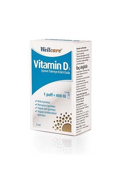 wellcare vitamin d3 400 iu 5 ml fiyati yorumlari trendyol
