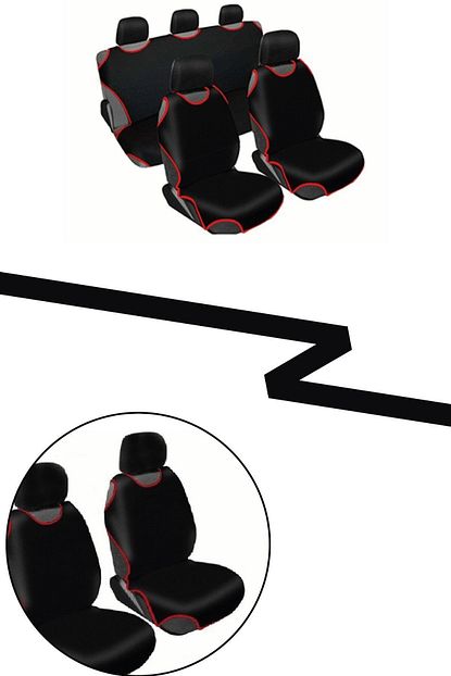 vivyan kolay takilabilen on arka oto atlet koltuk kilifi 5 baslik siyah fiyati yorumlari trendyol