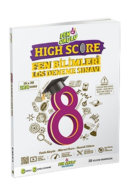 https www trendyol com fen okulu yayinlari 8 sinif lgs fen bilimleri high score deneme sinavi p 34884130