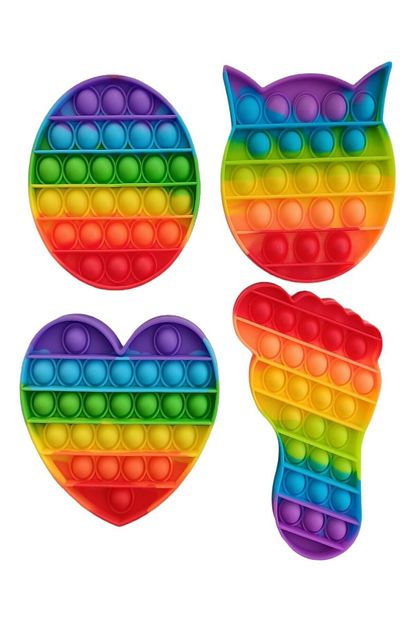 roseroi pop it push bubble fidget zihinsel stres oyuncagi gokkusagi popit 4 lu set fiyati yorumlari trendyol