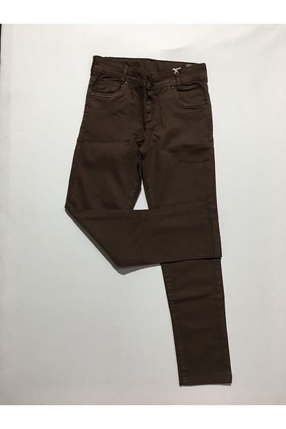 Incity Erkek Cocuk Kahverengi Kot Pantolon Trendyol