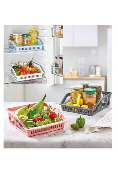Meleni Home 5 Li Tezgah Ustu Dolap Ici Genis Duzenleyici Buzdolabi Ici Organizer Trendyol