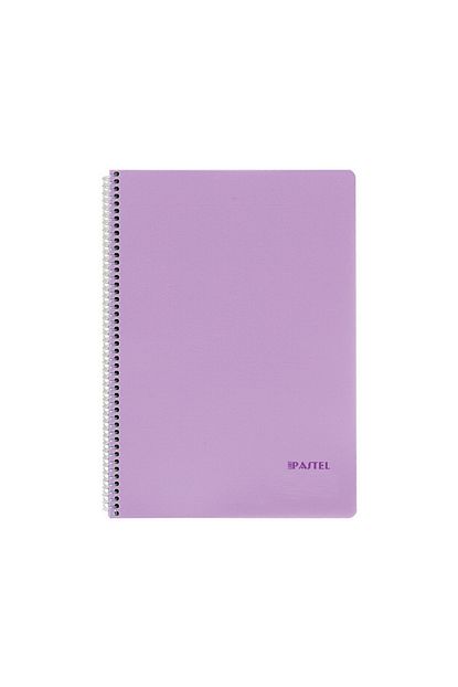 Keskin Color Pastel Note A4 60 Yaprak Plastik Kapak Spiralli Defter 327712 Kareli Mor Trendyol