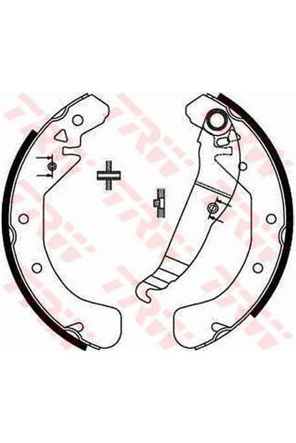 Trw Arka Balata Astra F 91 98 Astra G 98 05 Astra H 04 Combo 01 Vectra B Zafira A 228 42 Papuc Trendyol
