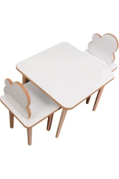 Derin Design Derin Mobilya Yaz Sil Yuzey Cocuk Masa Sandalye Takimi 1 Aktivite Oyun Masasi 2 Sandalye Trendyol