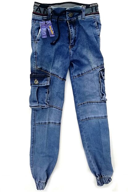100 Turkish Design Erkek Yan Cepli Likrali Flatolu Kot Pantolon Trendyol