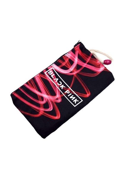 black pink 2 bez kalem ve makyaj cantasi