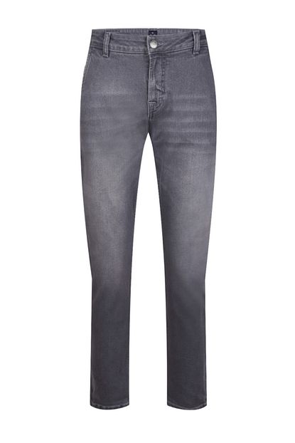 W Collection Erkek Gri Yandan Cepli Jean Pantolon Trendyol