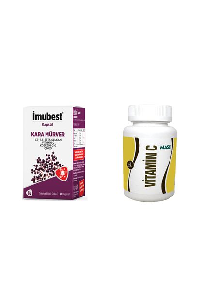 Imubest Kara Murver 30 Kapsul Masc Vitamin C 60 Kapsul Trendyol