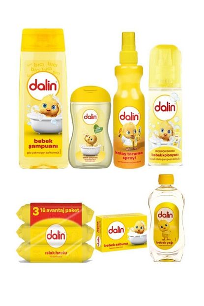 Dalin Bebek Bakim Seti 7 Parca Trendyol