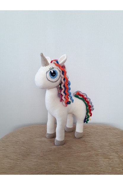 100 turkish design unicorn amigurumi el orgusu oyuncak fiyati yorumlari trendyol