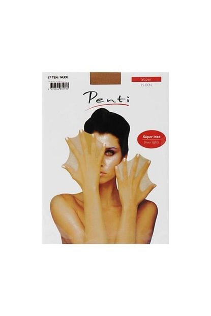 Penti Kadin Ten Rengi Super Ince Fit 15 Li Kulotlu Corap Trendyol