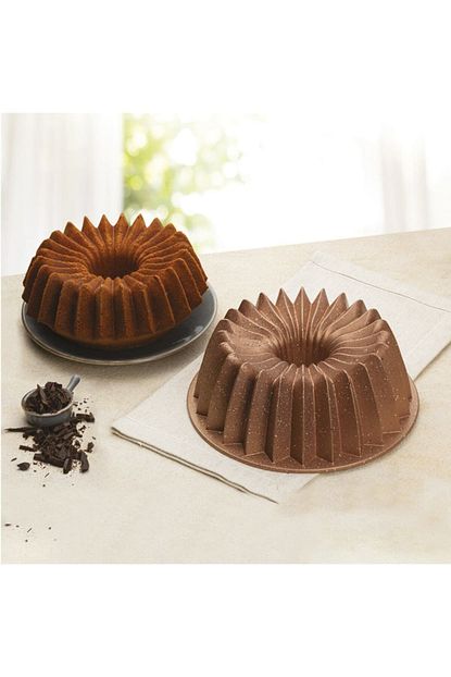 Nehir Leylak Dokum Granit Kek Kalibi 26 Cm Bronz Trendyol