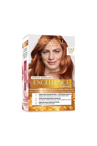 L Oreal Paris Sac Boyasi Excellence Intense 7 34 Tarcin Bakir 3600522822318 Trendyol
