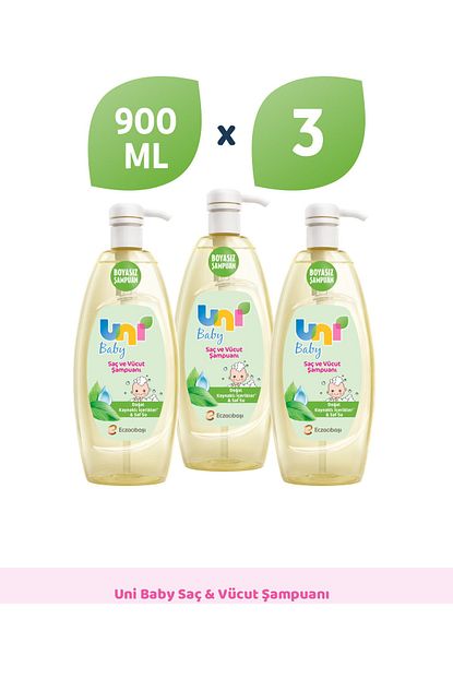 Uni Baby Bebek Sampuani 900 Ml X3 Trendyol