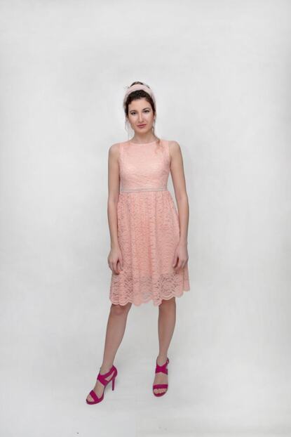 Seltekstekstil Kadin Yavru Agzi Soz Nisan Elbisesi Trendyol