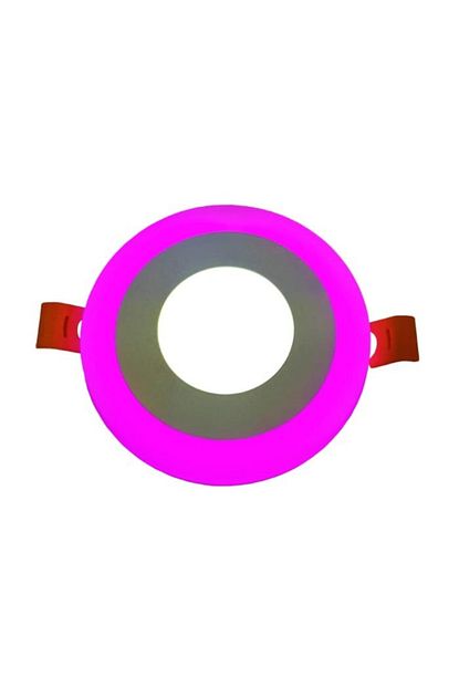 Alles 24 Watt Beyaz Pembe Cift Renkli Led Panel Armatur Trendyol