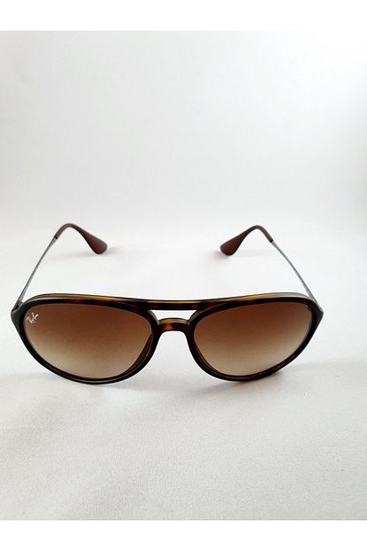 Ray Ban Rb4201 Alex 865 13 Tortoise Kahverengi Oval Kemik Cerceve Metal Sapli Unisex Gunes Gozlugu Trendyol