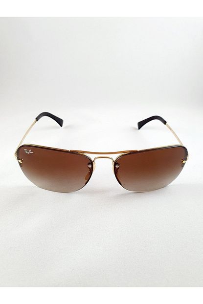Ray Ban Rb3541 001 13 Daml Model Metal Cerceve Kahverengi Camli Unisex Gunes Gozlugu Trendyol