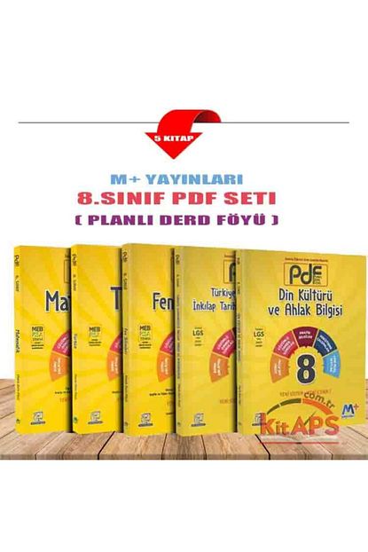 Marti Yayinlari M Yayinlari 8 Sinif Pdf Planli Ders Foyu Seti 5 Kitap Trendyol