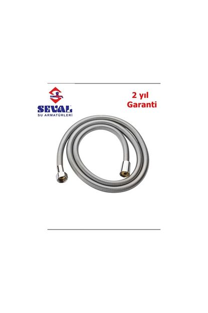 Seval Pvc Gri Banyo Dus Spiral Hortumu 150cm 2yil Garanti Trendyol